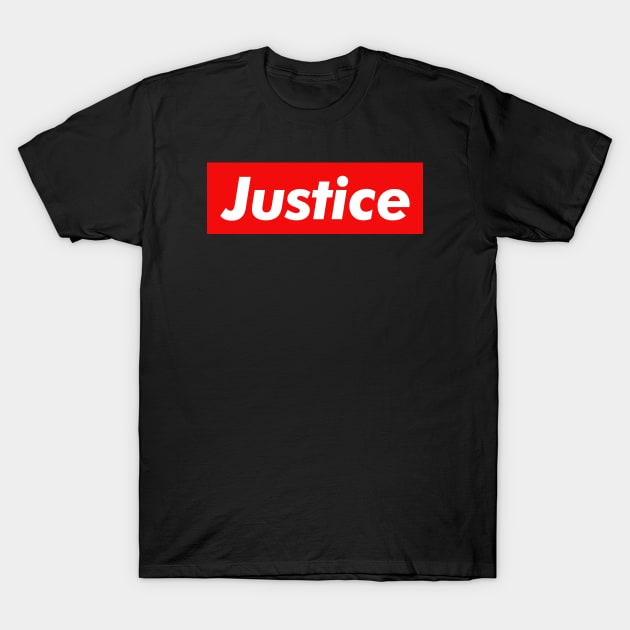 Justice T-Shirt by monkeyflip